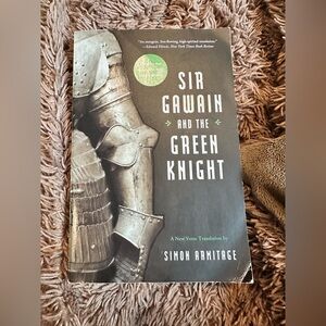 Medieval literature book Sir Gawain and the Green Knight by Simon Armitage